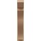 Ekena Millwork 8-in W x 38-in D x 42-in H Funston Slat Rough Cedar Woodgrain TimberThane Outlooker, Primed Tan OUTUR080X38X42FST24RCPR - alternate 4